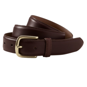 Leather belt