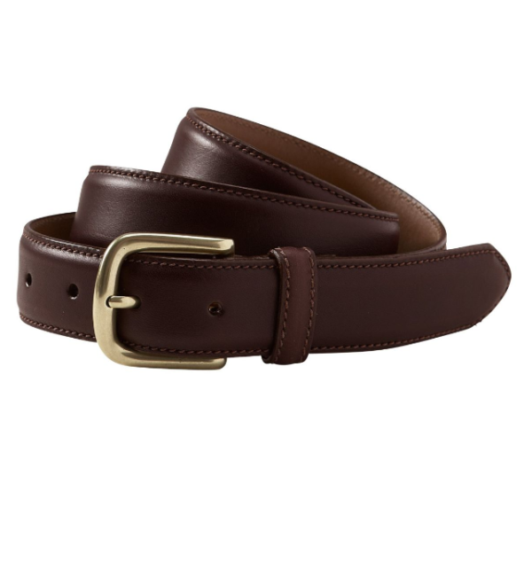 Leather belt