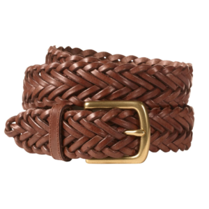 Leather belt