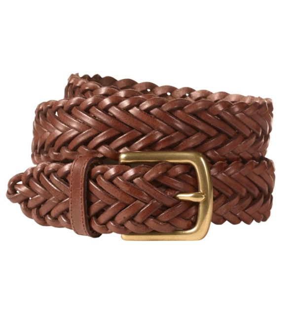 Leather belt