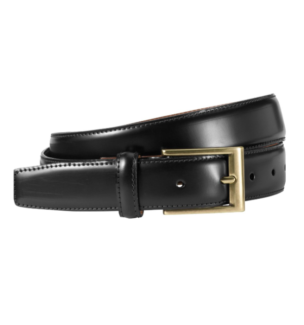 Leather belt